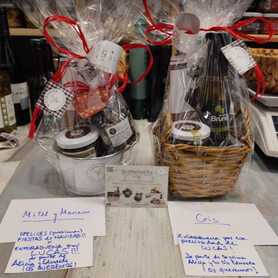 Cestas de regalo Bioselecta