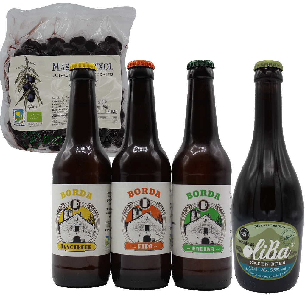 Cesta "te quiero beber"