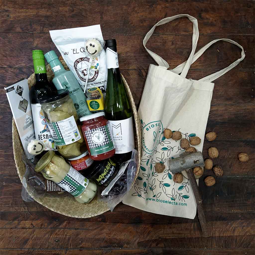 Cesta regalo "La vegana".