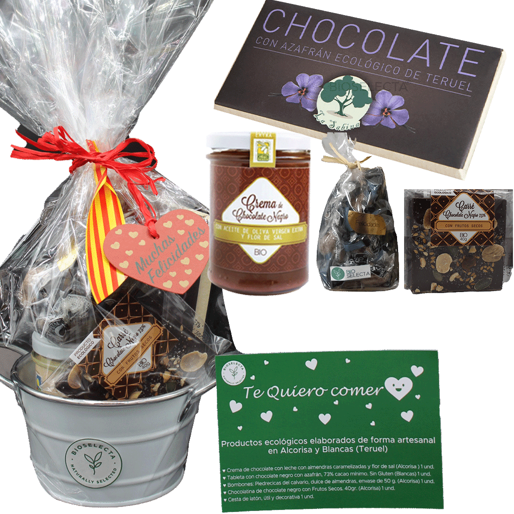 Cesta "Te Quiero comer"