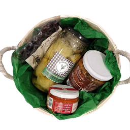 Cesta regalo "Comer verdura es cordura".