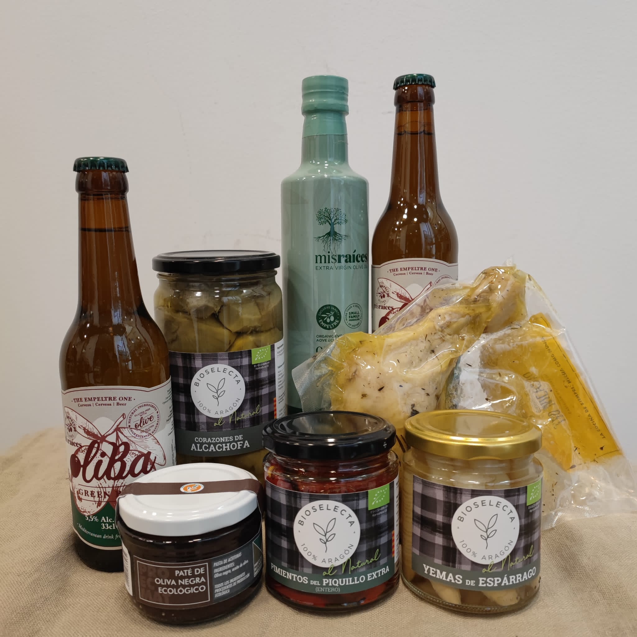 productos ecologicos aragón lote Oliete