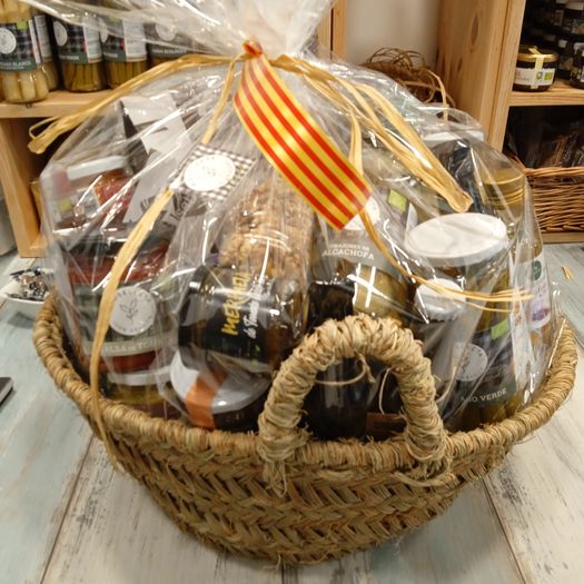 cesta de regalo ecológica cesta de regalo