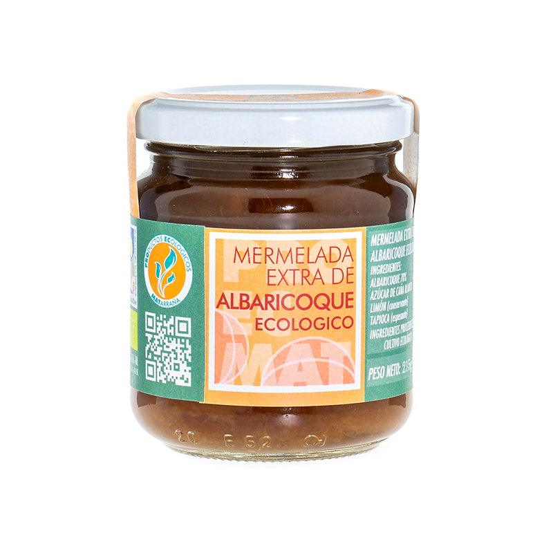 Mermelada de albaricoque 210gr. Bio (Valdeltormo, Teruel)