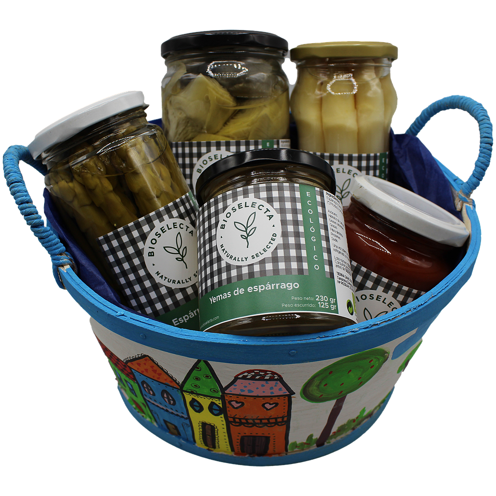 Cesta regalo "Bioselecta".